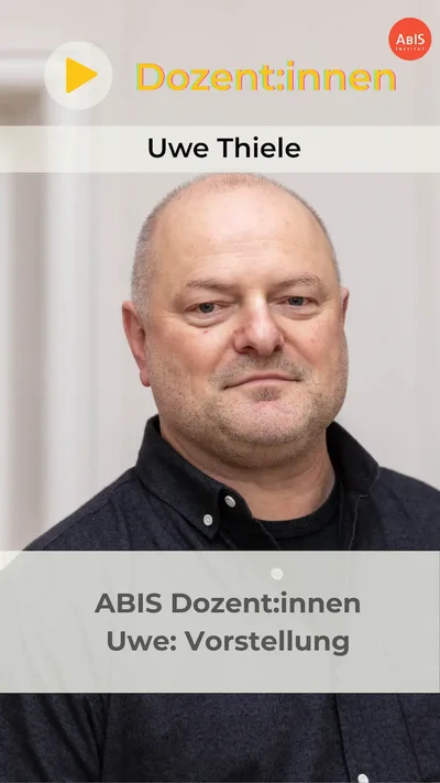 Uwe Thiele – Lehrtrainer Systemische Beratung (SG), Supervisor, ABIS Institut Leipzig Uwe Thiele, Lehrtrainer Systemische Beratung und Therapie, ABIS Institut Leipzig