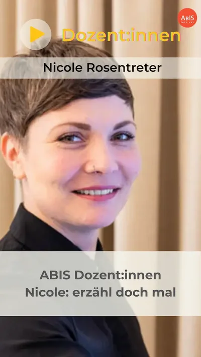 Nicole Rosentreter, Lehrtrainerin Systemische Therapie und Beratung, ABIS Leipzig
