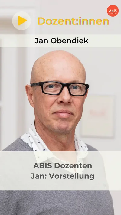 Jan Obendiek, Lehrtrainer Systemische Therapie und Beratung, ABIS Institut Leipzig