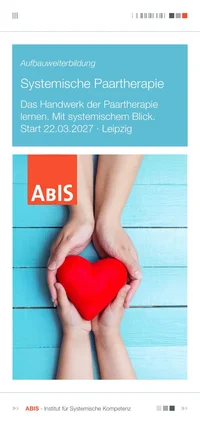 2 Hände halten ein Herz – Aufbauweiterbildung Systemische Paartherapie am ABIS Institut Leipzig